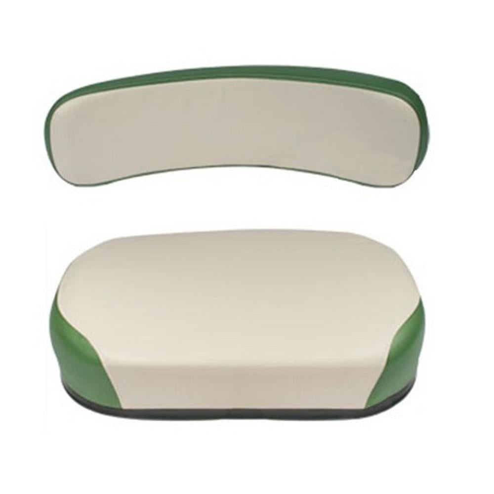 105812ASA White & Green Seat Cushion Fits Oliver 1550 1555 1600 1650 1800 1850